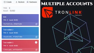 How To Create Multiple Account Of TronLink | Crypto Wallets Info screenshot 4