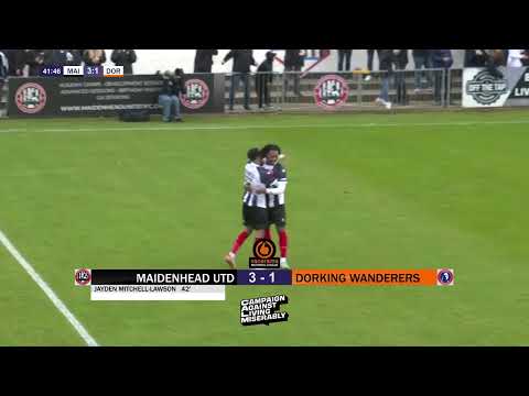 Maidenhead Dorking Goals And Highlights