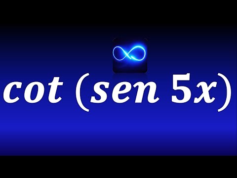 Derivada de cotangente de seno (Funcón trigonométrica)