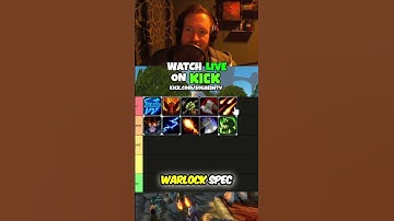 Warlock Affliction: Top Tier WoW Spec Revealed! #shorts