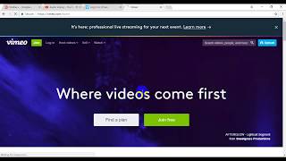 How To Log In Vimeocom And Review My Account Tutorial