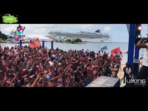 Ubersoca Cruise 2016 Highlights - Kes The Band Live @ Beach Jouvert (Ocho Rios, Jamaica)