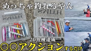タングステンジグ “TGスロー”で20目ジギング‼【ルアー合衆国】
