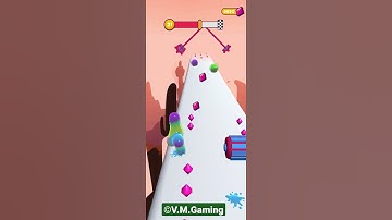 Blob Runner 3D Level 21 | Gameplay Video | Level 21 | V.M. Gaming | #Shorts