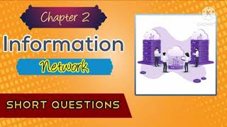 ICS fsc computer part 1. chapter 2 information network. workgroup computing