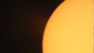 The Sun through a Meade 4500, 2X Barlow and a Thousand Oaks 2+ Sun filter - Take 2