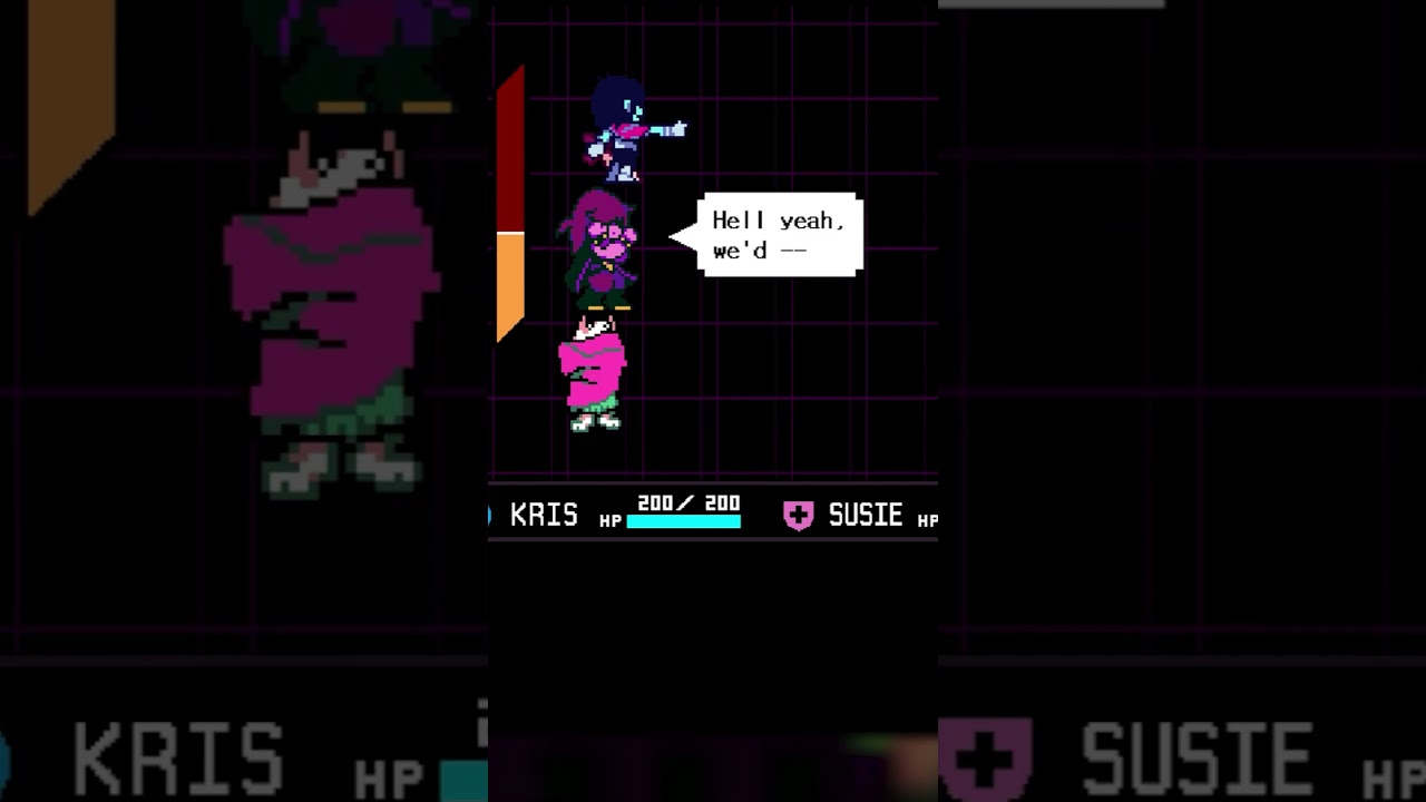 Gerson Gave Candy to Everyone BUT Susie 😂 | Deltarune Short