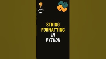 String formatting in python #pythonbasics #pythontutorial #python