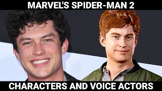 Marvels Spider-Man 2 Characters And Voice Actors Full Cast All 3 Games