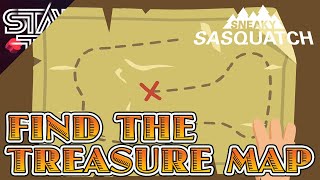 Sneaky Sasquatch - How To Find All Treasure Map Pieces screenshot 3