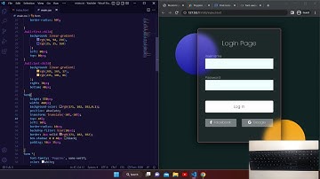ASMR Programming - Coding a Modern Login Page  - No Talking