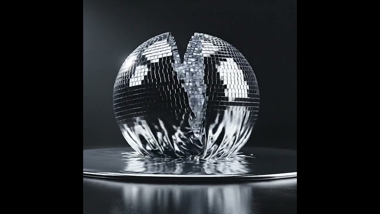 Melting Disco Ball 🪩🫠 (Satisfying Physics) 