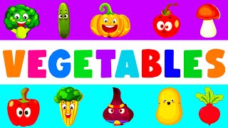 Learn Vegetables Name in English | Home School | Early Education Hub