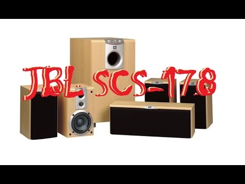 JBL SCS-178 (sub-178) - Bass Test - YouTube
