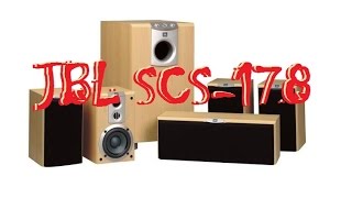 Holz 2 Basstreiber JBL SCS 178 CEN 2 Wege Center Lautsprecher Satter Klang 