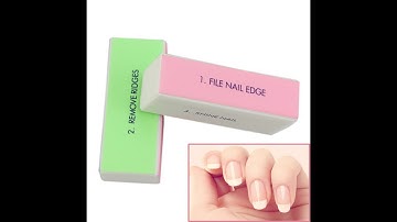 How to use four sides Nail Buffer || files polished perfection || Shiner Buffing Polish ||  Review