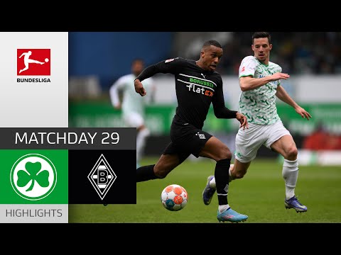 Greuther Furth Borussia Moenchengladbach Goals And Highlights