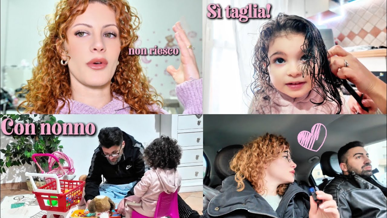 MI BLOCCO E NON SO PERCHÉ./PRIMO TAGLIO DI CAPELLI PER SOFIA❤️