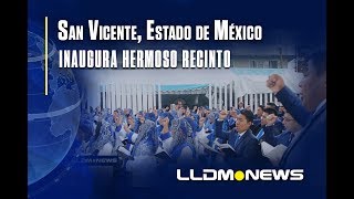 San Vicente, Edo. de México inaugura hermoso recinto.