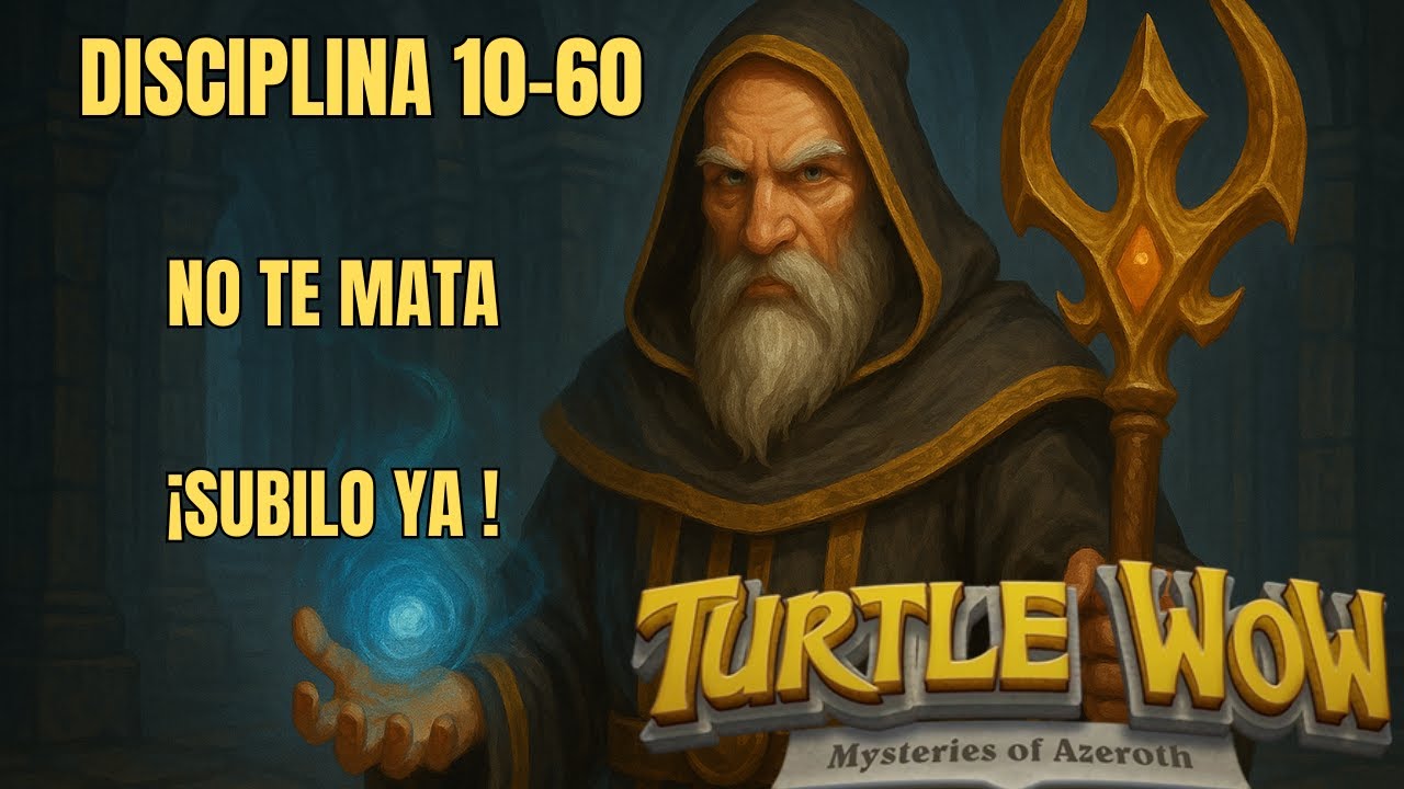 ✝️ GUÍA SACERDOTE DISCIPLINA 10-60 – BUILD PvE FÁCIL en Turtle WoW