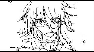 Flipnote fight scene