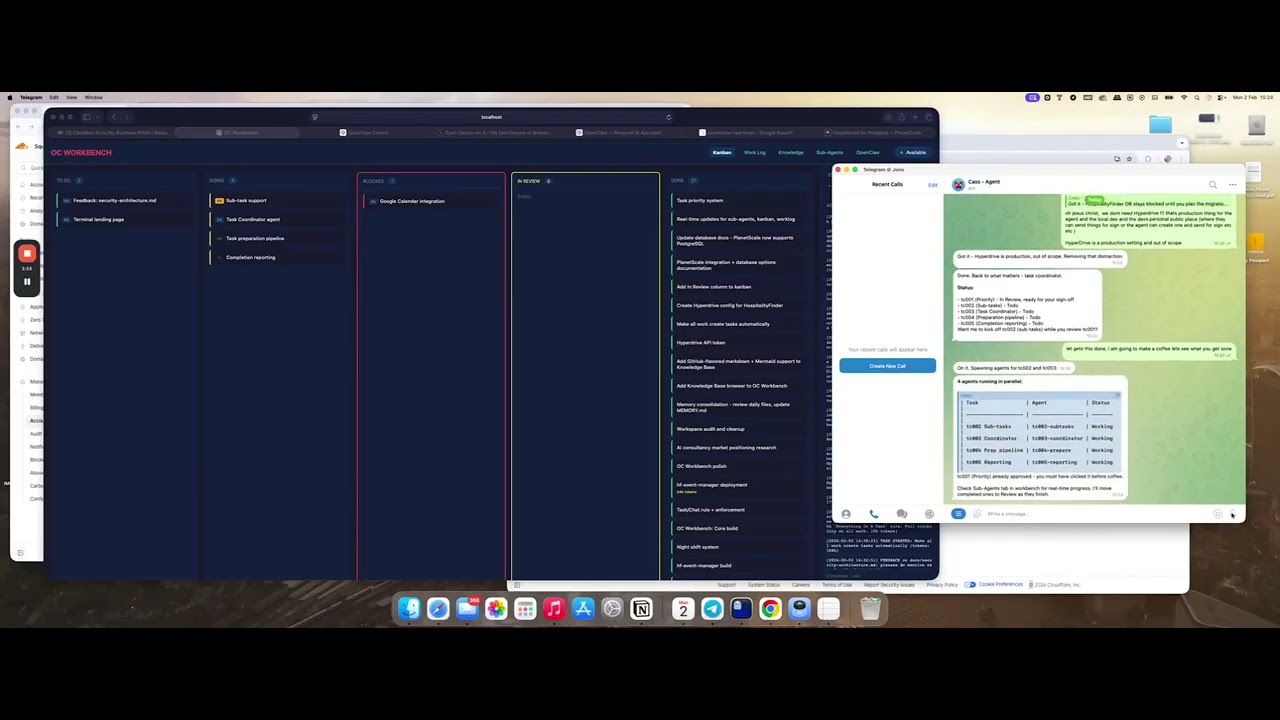 AI Agent Builds Its Own Task Management System in Real-Time - YouTube