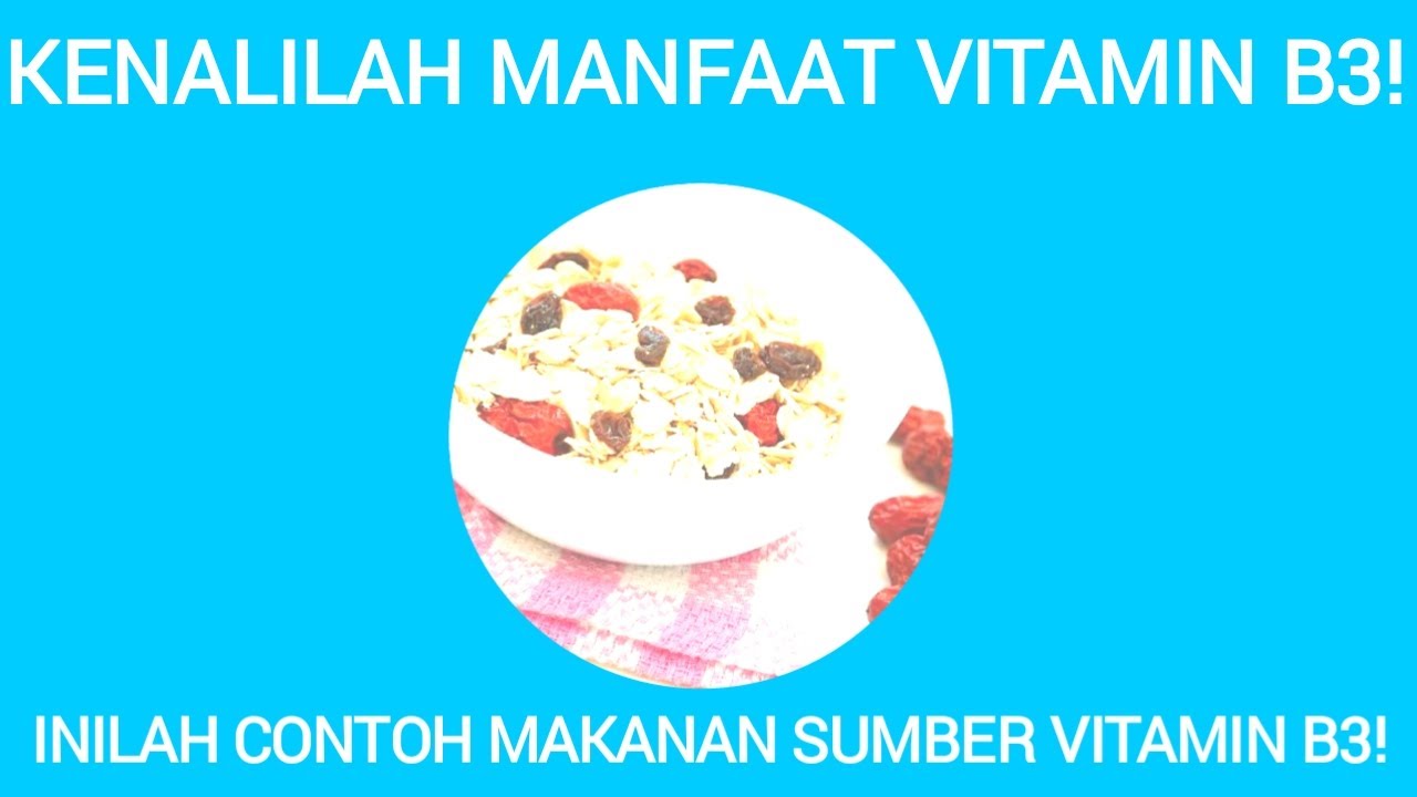 Manfaat Vitamin B3 Bagi Kesehatan Alodokter Duniakeperawatan Youtube 