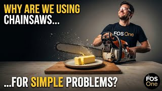 Why Software Engineers Use Chainsaws to Cut Butter (And Regret It)