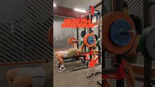 Bench Press PR 1/2 (130kg/285lbs) shorts gym powerlifting benchpress pr