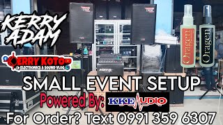 Kke D15 Powered Speaker 1200W Order To Casundo Lights Sound Of Sir Gie Casundo Kerry Koto