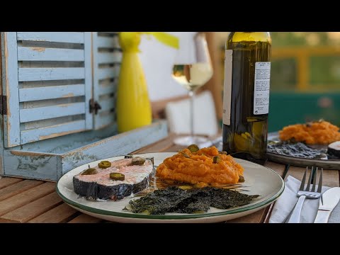 ორაგული ბატატის პიურესთან ერთად. უგემრიელესი ვახშამი,რომელიც ნებისმიერ საღამოს გაალამაზებს