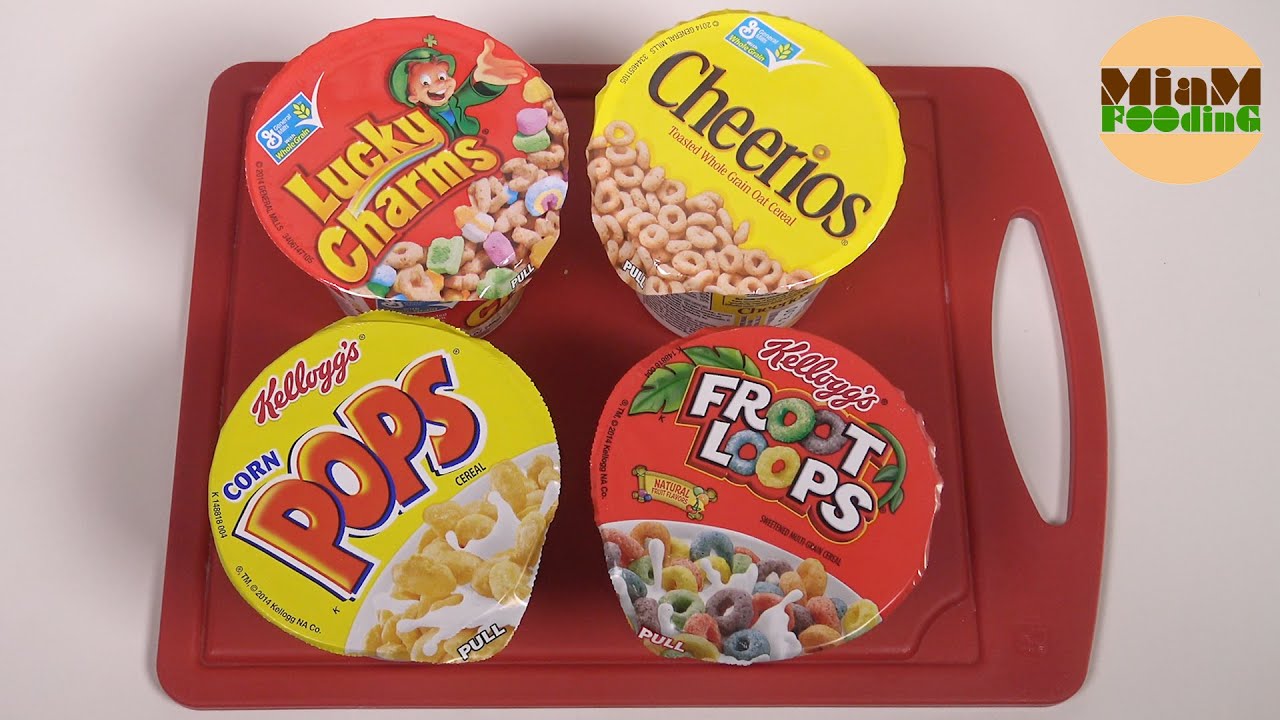 CEREALES] Lucky Charms, Froot Loops, Pops & Cheerios - Miam