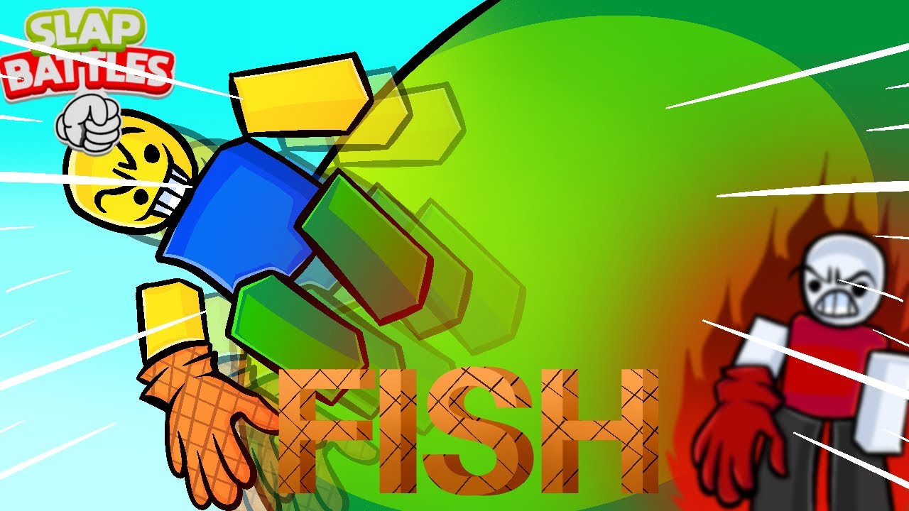 Slap Battles Animation Fish Glove In A Nutshell YouTube
