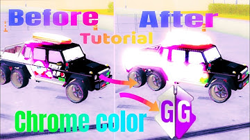 how to make chrome car in car parking multiplayer.#viralvideo #gaming  #carparkingmultiplayer