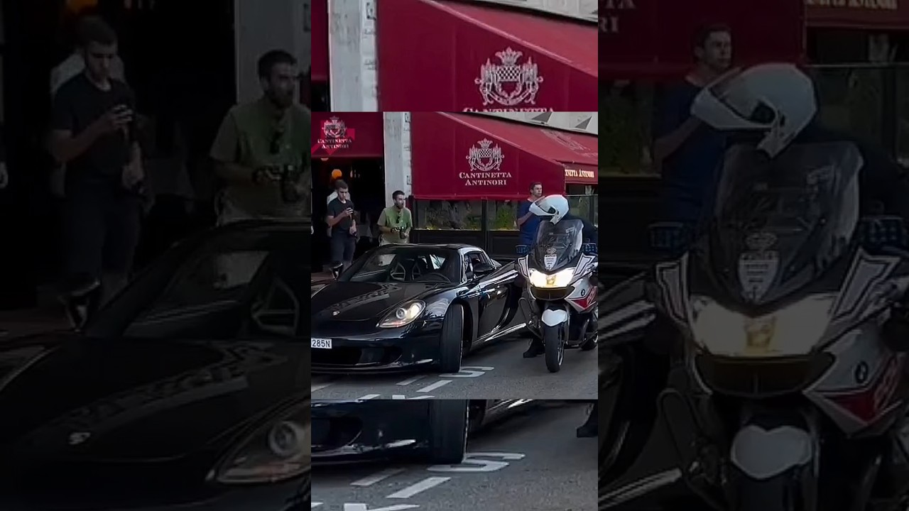 Monaco Police are Extremely Strict— Supercars Routinely Get Escorted for Scrutiny