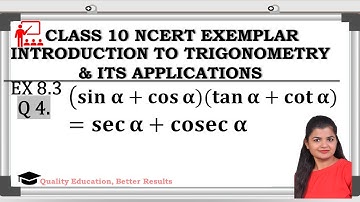 Exercise 8.3  Q4 NCERT Exemplar Class 10 Maths @MathsTeacher