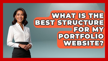 What Is The Best Structure For My Portfolio Website? - Graphic Design Nerd