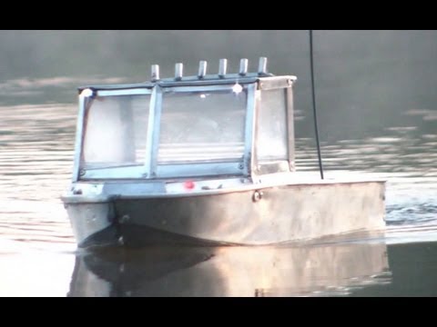 rc work & fishing boat water-jet -madmaxrcchannel- - youtube
