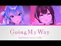 Going My Way - Hoshimachi Suisei x AZKi | Color Coded Lyrics [KAN/ROM/ENG]