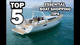 TOP 5 Essential Boat Shopping Tips - Ep 252 - Lady K Sailing