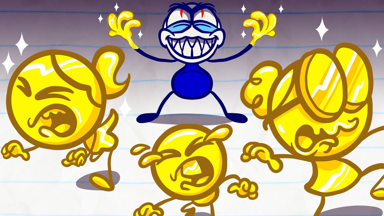 Gold Habits Die Hard | Pencilmation Cartoons!