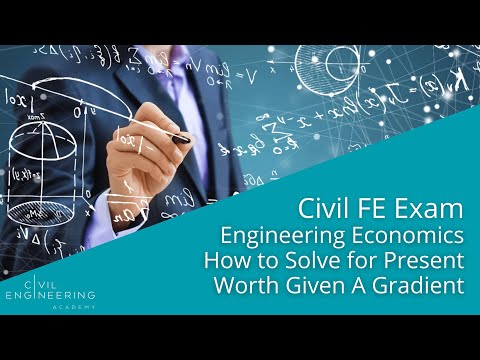 civil engineering economics | 2023 FE Exam Review (Civil)| Engineering Economics| Time Value Of Money | (Problem and Solution)