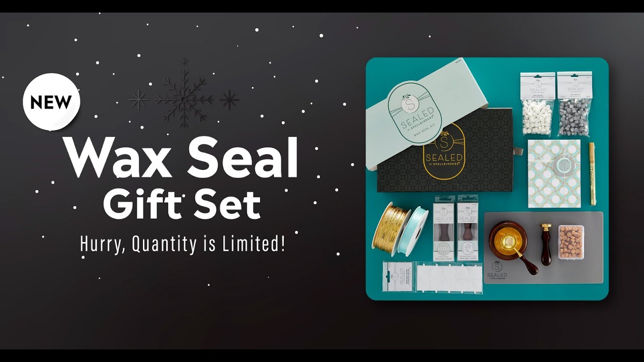 Wax Seal Starter Kit from the Sealed by Spellbinders Collection -  Spellbinders Paper Arts