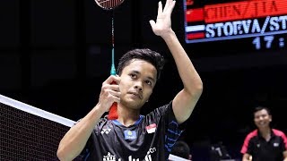 Menang di Ajang China Open 2018, Anthony Sinisuka Ginting Mampu Taklukkan Kento Momota