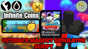 Infinite Coins Script | Ultimate Magnet Simulator | Hydrogen and Fluxus - Roblox Mobile Exploiting