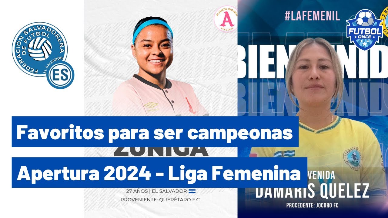 Los favoritos para ganar la Liga Femenina - Apertura 2024 - YouTube