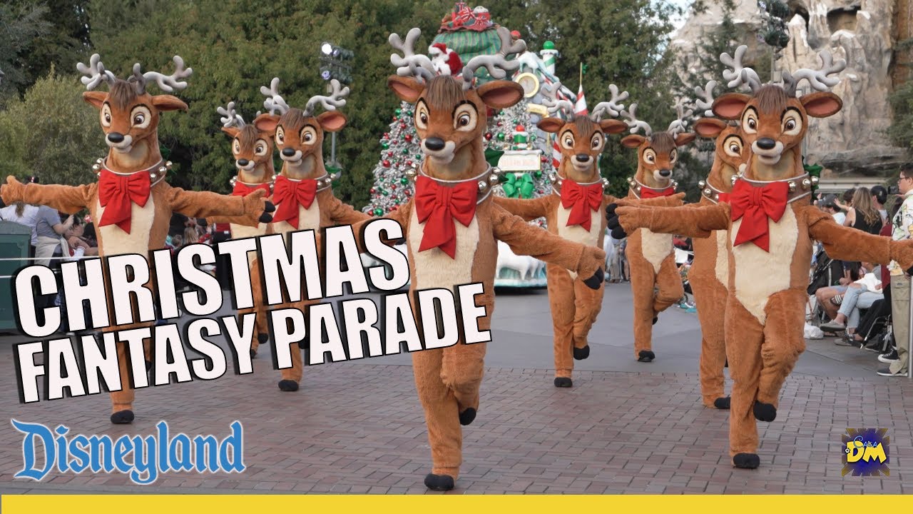 Christmas Fantasy Parade at Disneyland (2023)