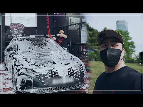 킹콩샤워 노원점 셀프세차장 | 여의도 공원 | 브이로그 | JM WORKOUT