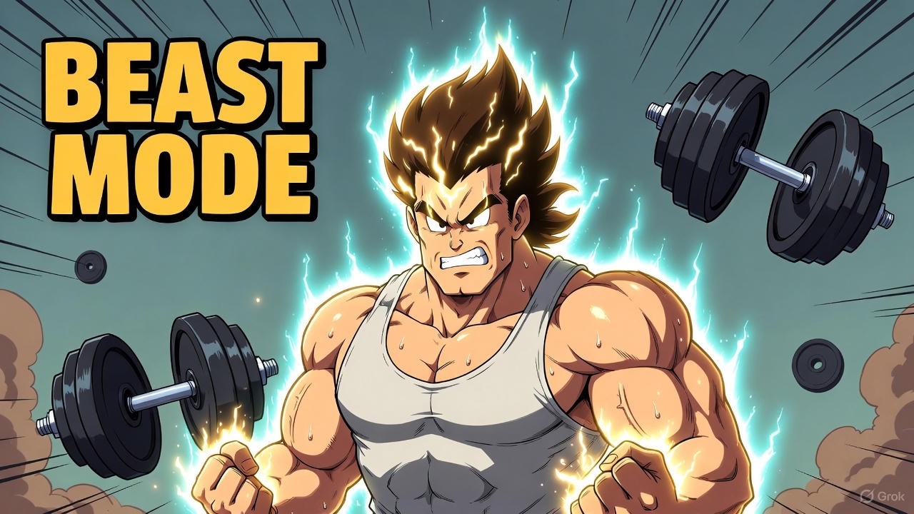 BEAST MODE: ANIME POWER UNLEASHED 🔥 | खून पसीना GYM Anthem