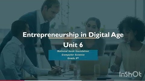 Grade 8 Computer Entrepreneurship Digital Age:Business Plan,Marketing, Value Proposition NBF Unit 6